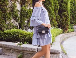 Ruffles and off-the-shoulders