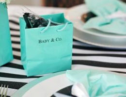 Breakfast at Tiffany’s themed Baby Shower